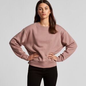 AG Adriano Goldschmied Nova Crewneck Sweatshirt Mauve